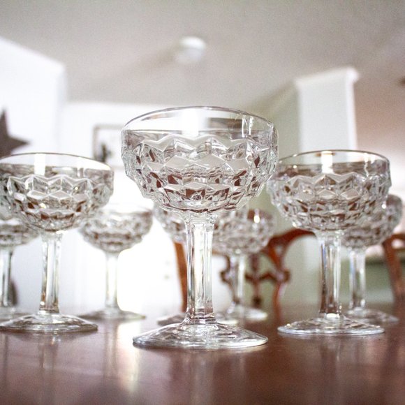 ✨️Vintage✨️ Ice Cube Glass Pattern Bar Set - Picture 7 of 7